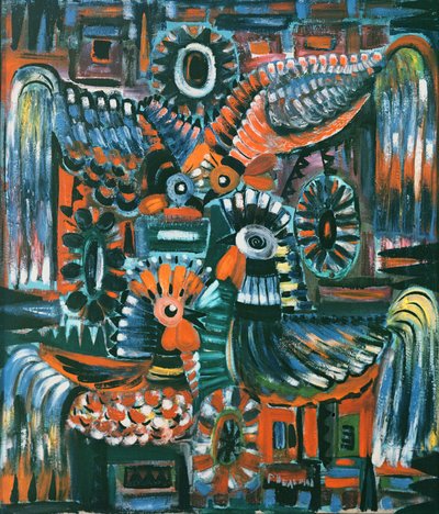 Hähne, 1967 von Radi Nedelchev